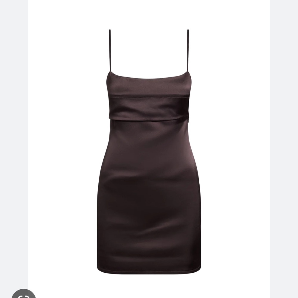 Lioness Brown Mini Dress
